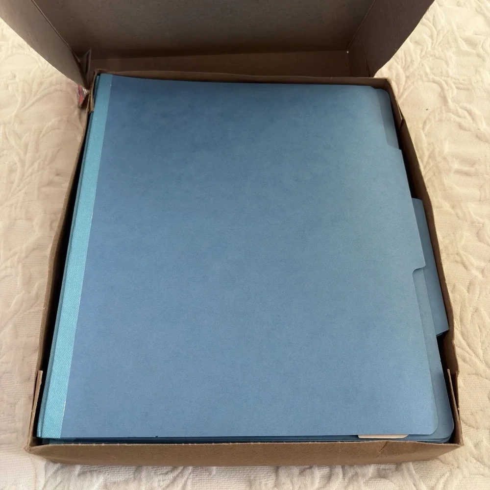Smead Classification 10 Folders Pressboard SafeSHIELD Fasteners 2 Dividers 14001